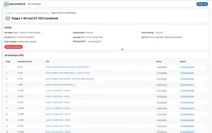 Image of the drawing set details page